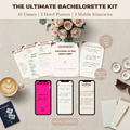 Bachelorette Party Games & Itinerary Templates